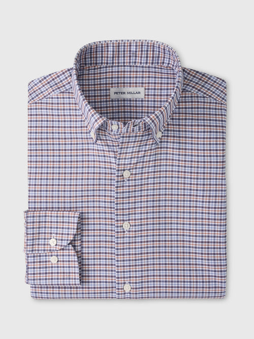 Peter Millar Crown Men's Wayne Performance Twill Sport Shirt