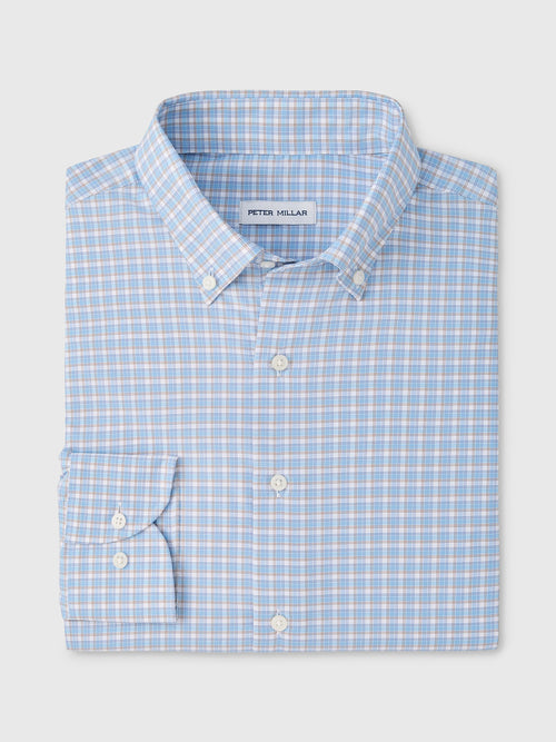 Peter Millar Crown Men's Charles Performance Twill Sport Shirt