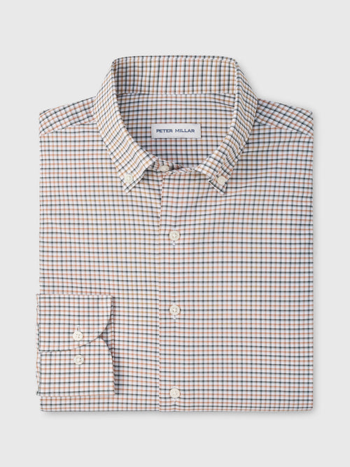 Peter Millar Crown Men's Axel Performance Twill Sport Shirt