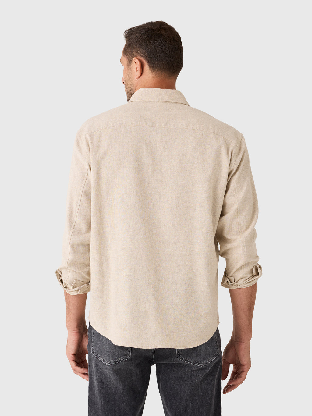 Frame Men's Wool Blend Shirt - Saint Bernard