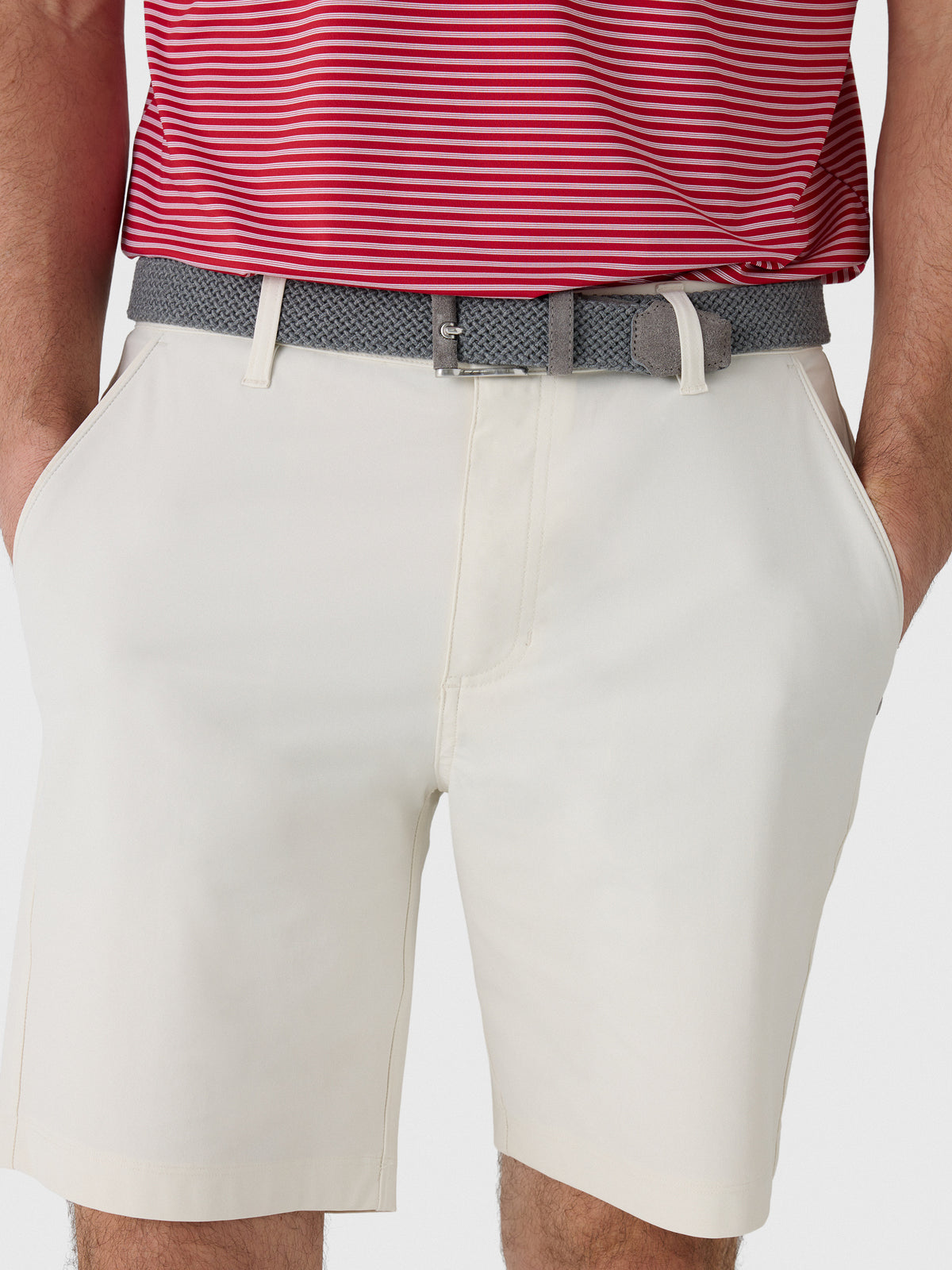 Peter Millar Crown Crafted Men's Crafted Woven Belt - Saint Bernard