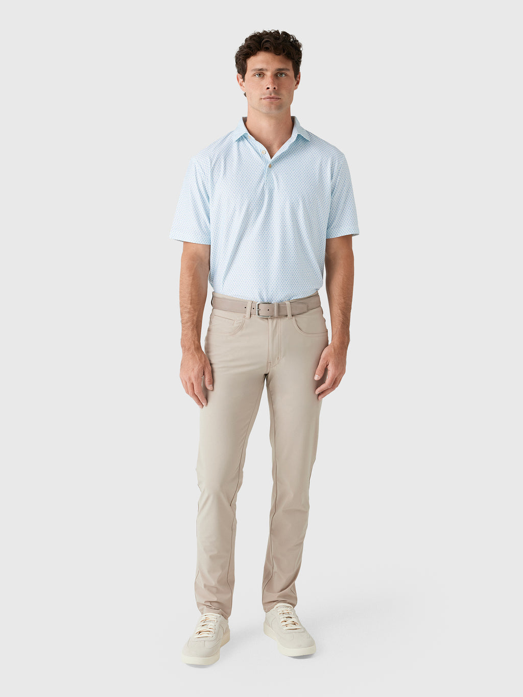Peter Millar Crown Crafted Men's Bingham Performance Five-Pocket Pant - Saint Bernard