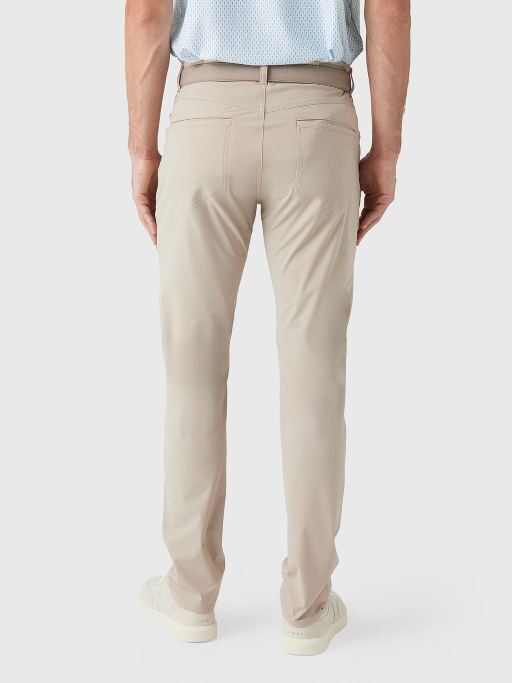 Peter Millar Crown Crafted Men's Bingham Performance Five-Pocket Pant - Saint Bernard