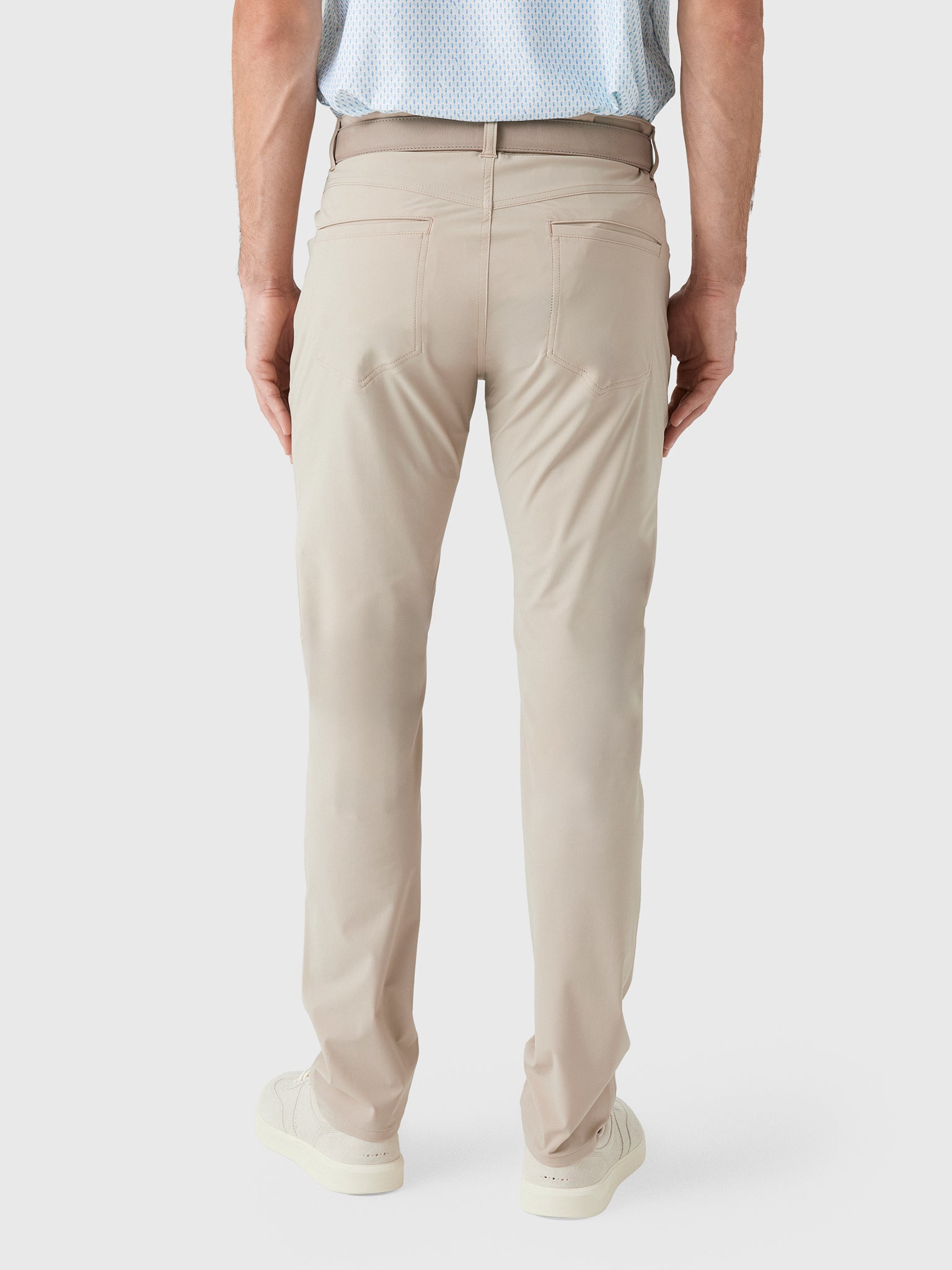 Peter Millar Crown Crafted Men's Bingham Performance Five-Pocket Pant - Saint Bernard
