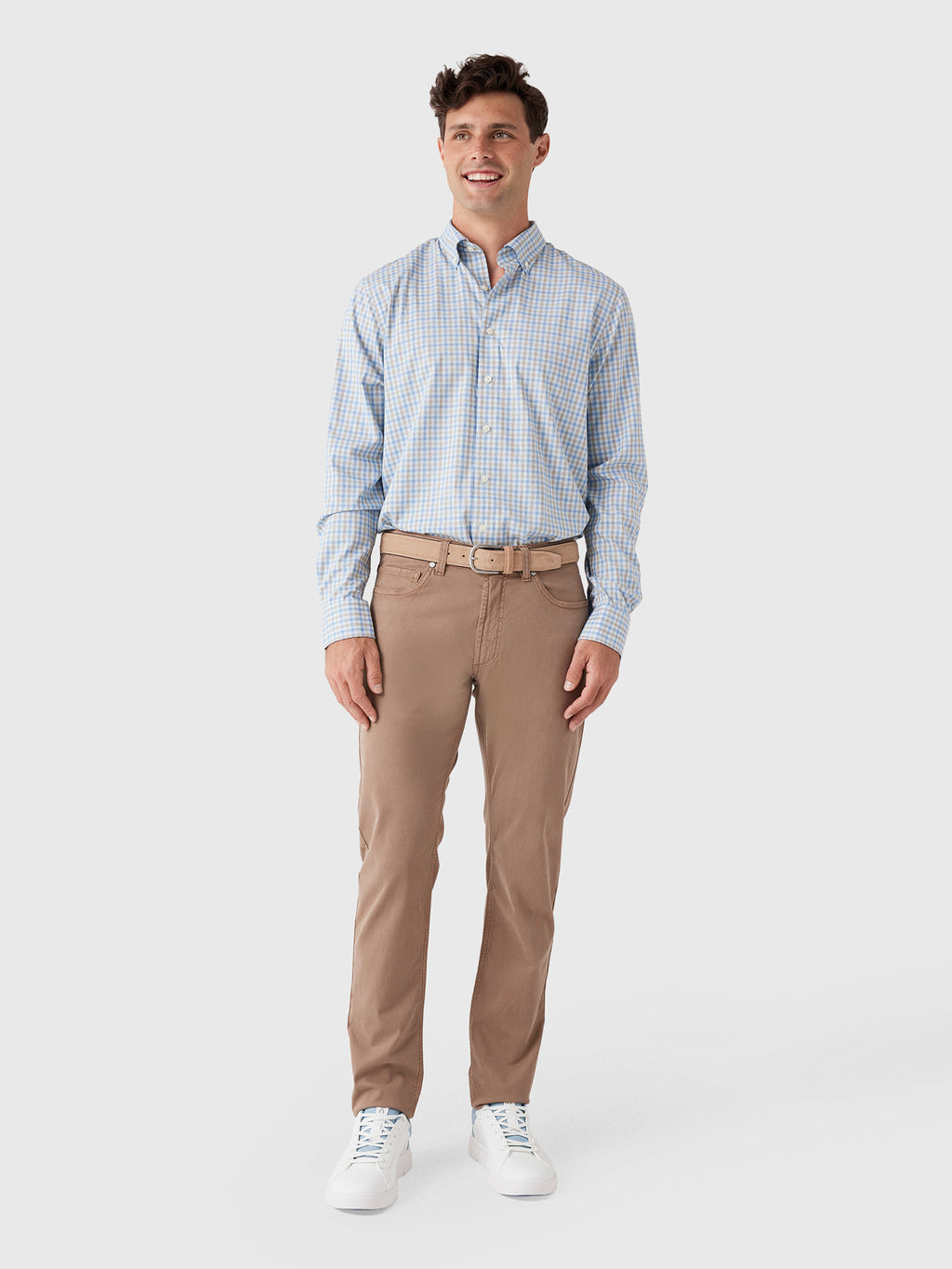 Peter Millar Crown Crafted Men's Wayfare Five-Pocket Pant - Saint Bernard