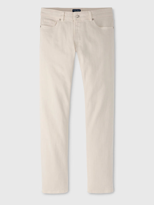 Peter Millar Crown Crafted Men's Fairfield Garment Dyed Denim Pant