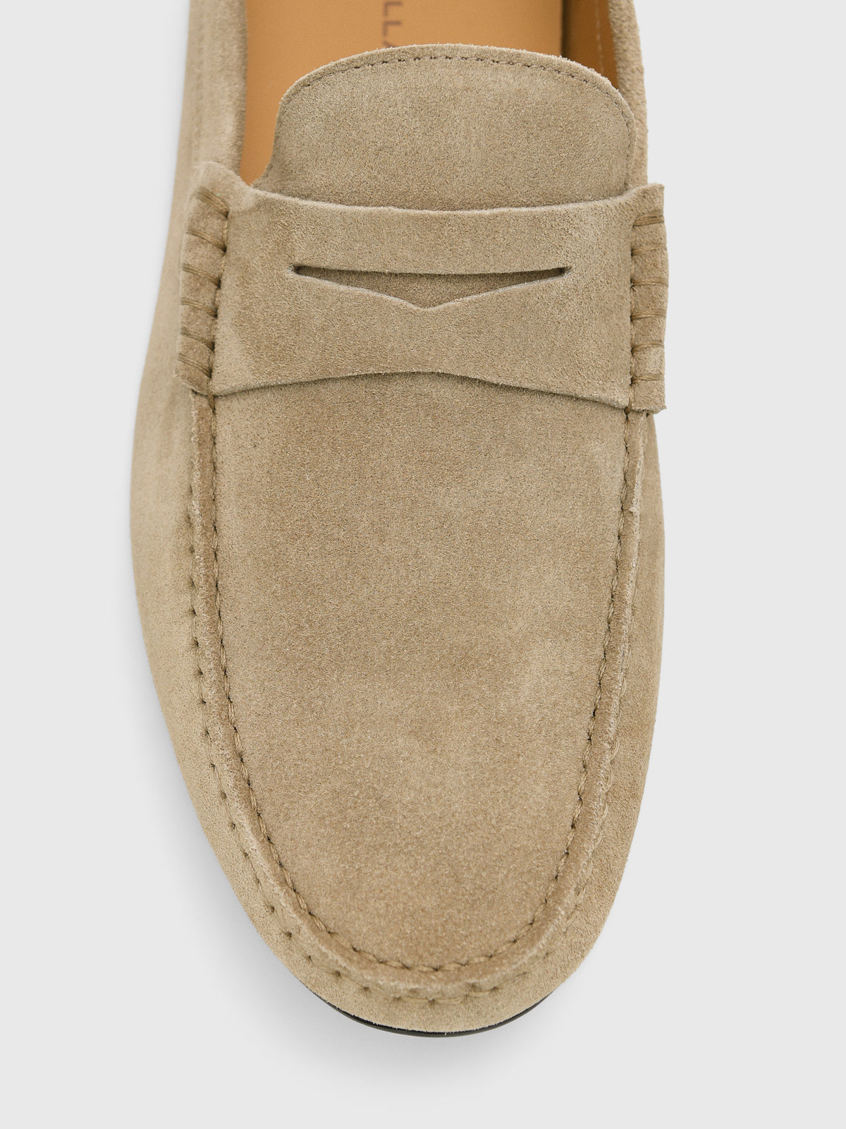 Peter Millar Crown Crafted Men's Suffolk Suede Driver - Saint Bernard