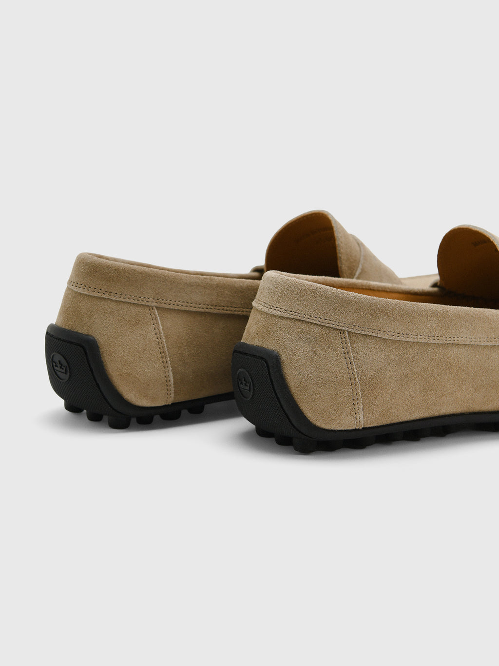 Peter Millar Crown Crafted Men's Suffolk Suede Driver - Saint Bernard