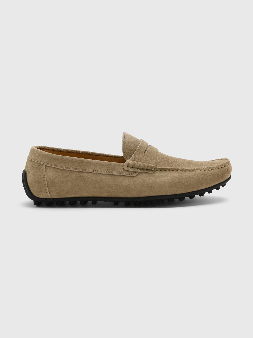 Peter Millar Crown Crafted Men's Suffolk Suede Driver - Saint Bernard