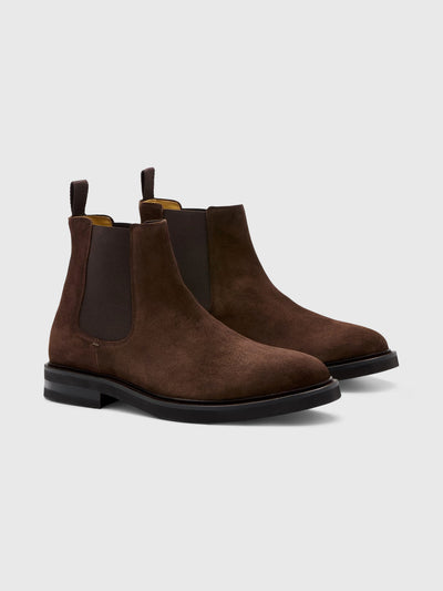 Peter Millar Crown Crafted Men's Camden Chelsea Boot - Saint Bernard