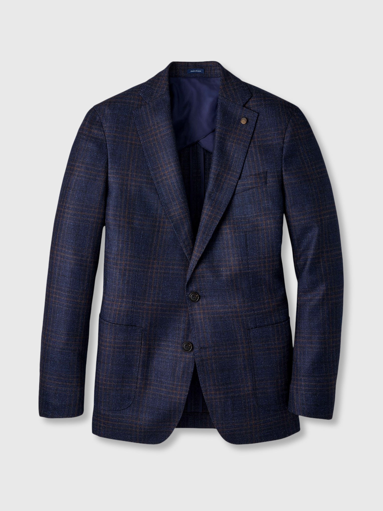 Peter Millar Crown Crafted Men's Collins Plaid Soft Jacket