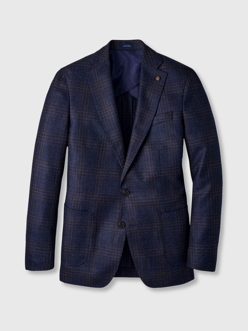 Peter Millar Crown Crafted Men's Collins Plaid Soft Jacket