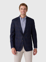 Peter Millar Crown Crafted Men's Collins Plaid Soft Jacket - Saint Bernard
