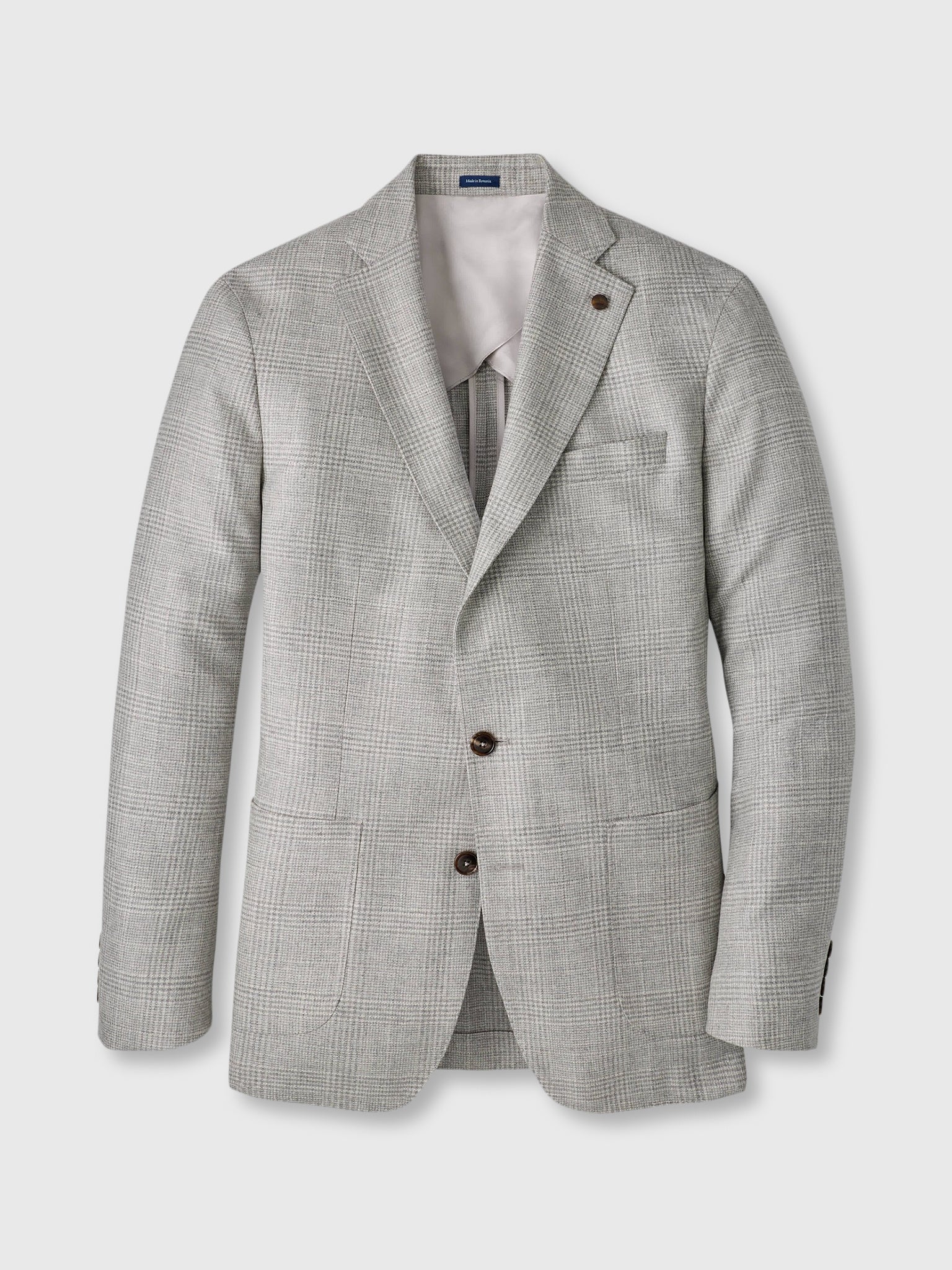 Peter Millar Crown Crafted Men's Foster Glen Plaid Soft Jacket