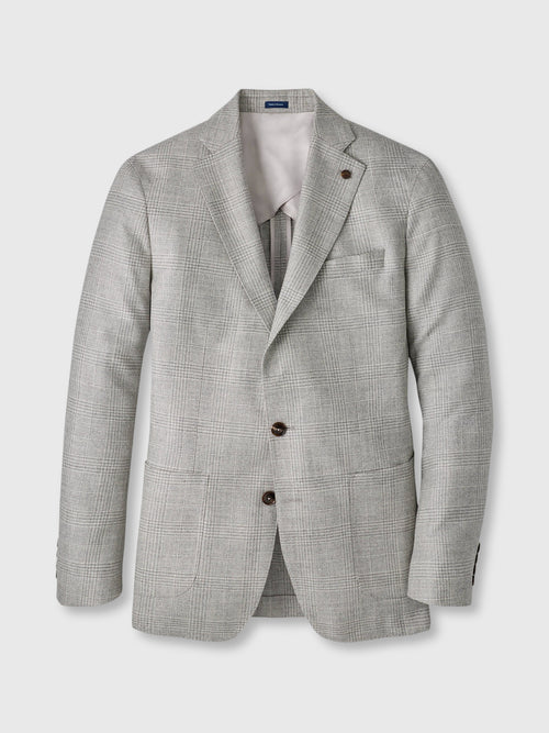 Peter Millar Crown Crafted Men's Foster Glen Plaid Soft Jacket