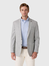 Peter Millar Crown Crafted Men's Foster Glen Plaid Soft Jacket - Saint Bernard