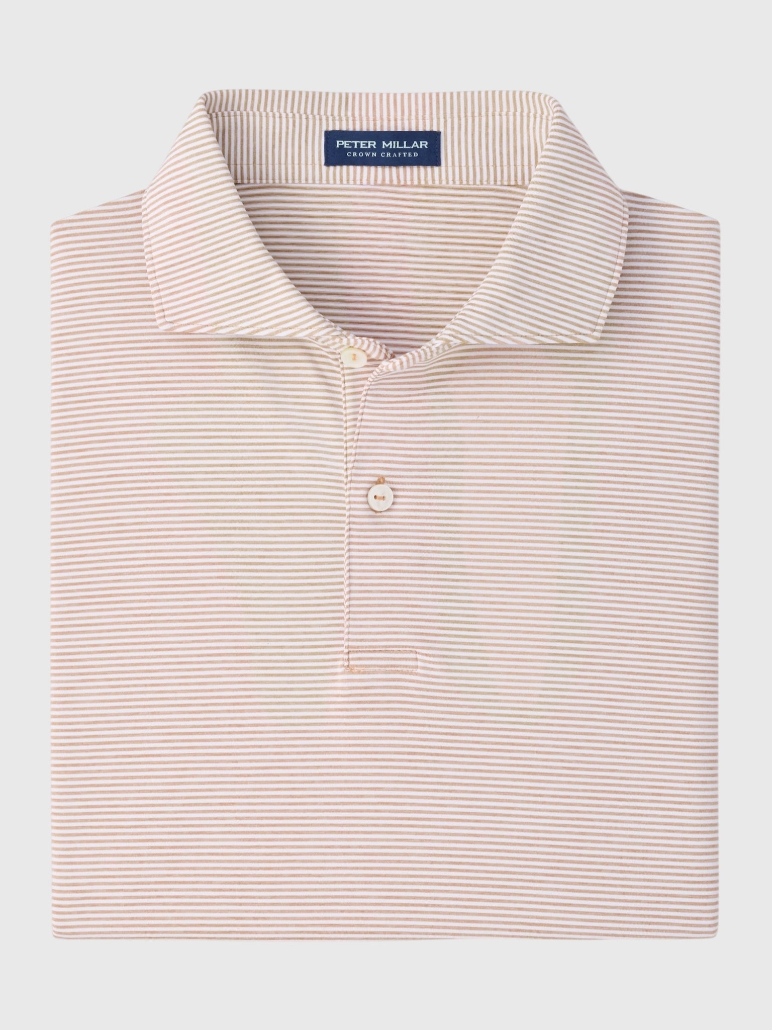 Peter Millar Crown Crafted Men's Cadenza Performance Jersey Polo - Saint Bernard