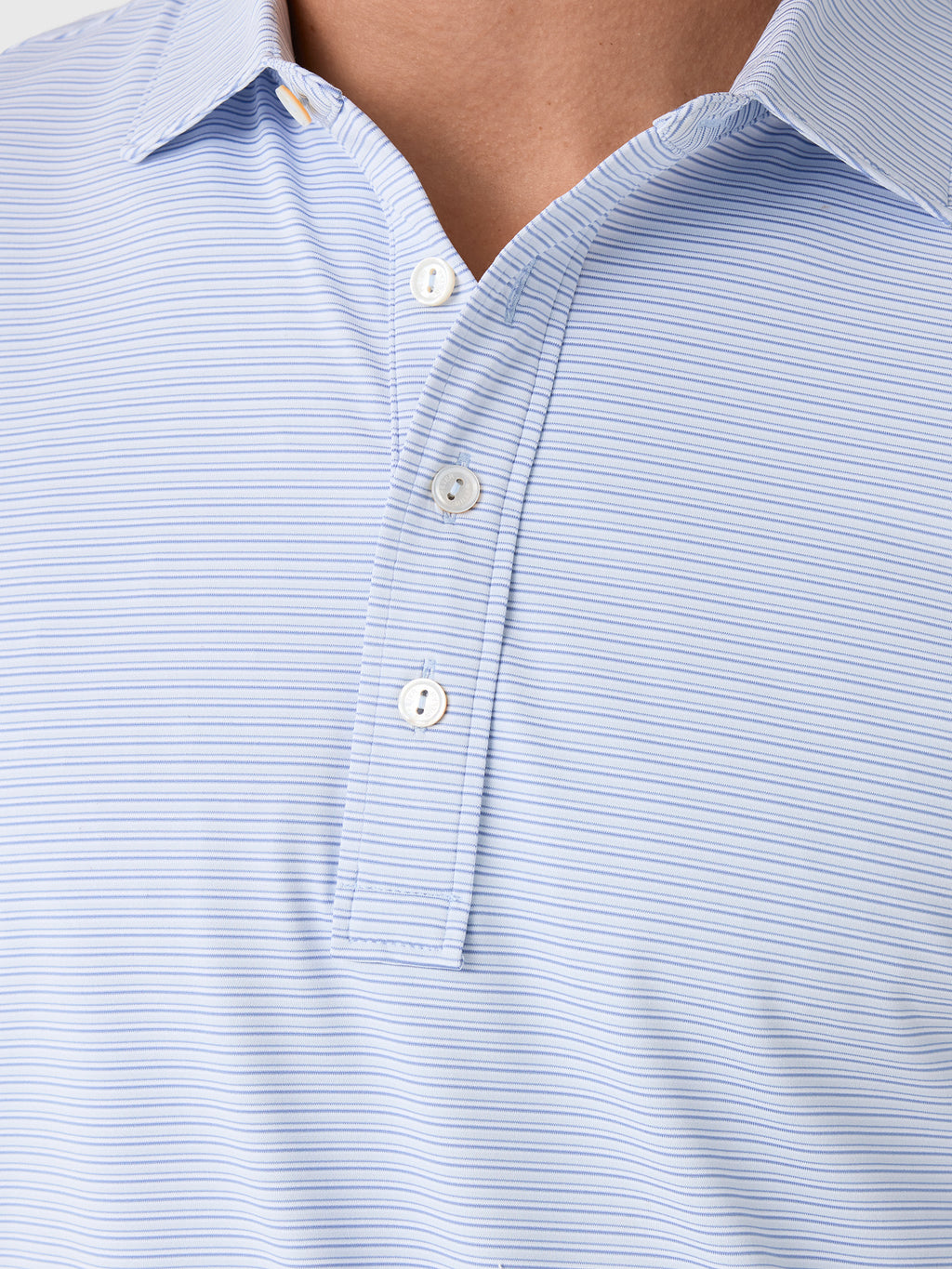 Peter Millar Crown Crafted Men's Ensemble Performance Jersey Polo - Saint Bernard
