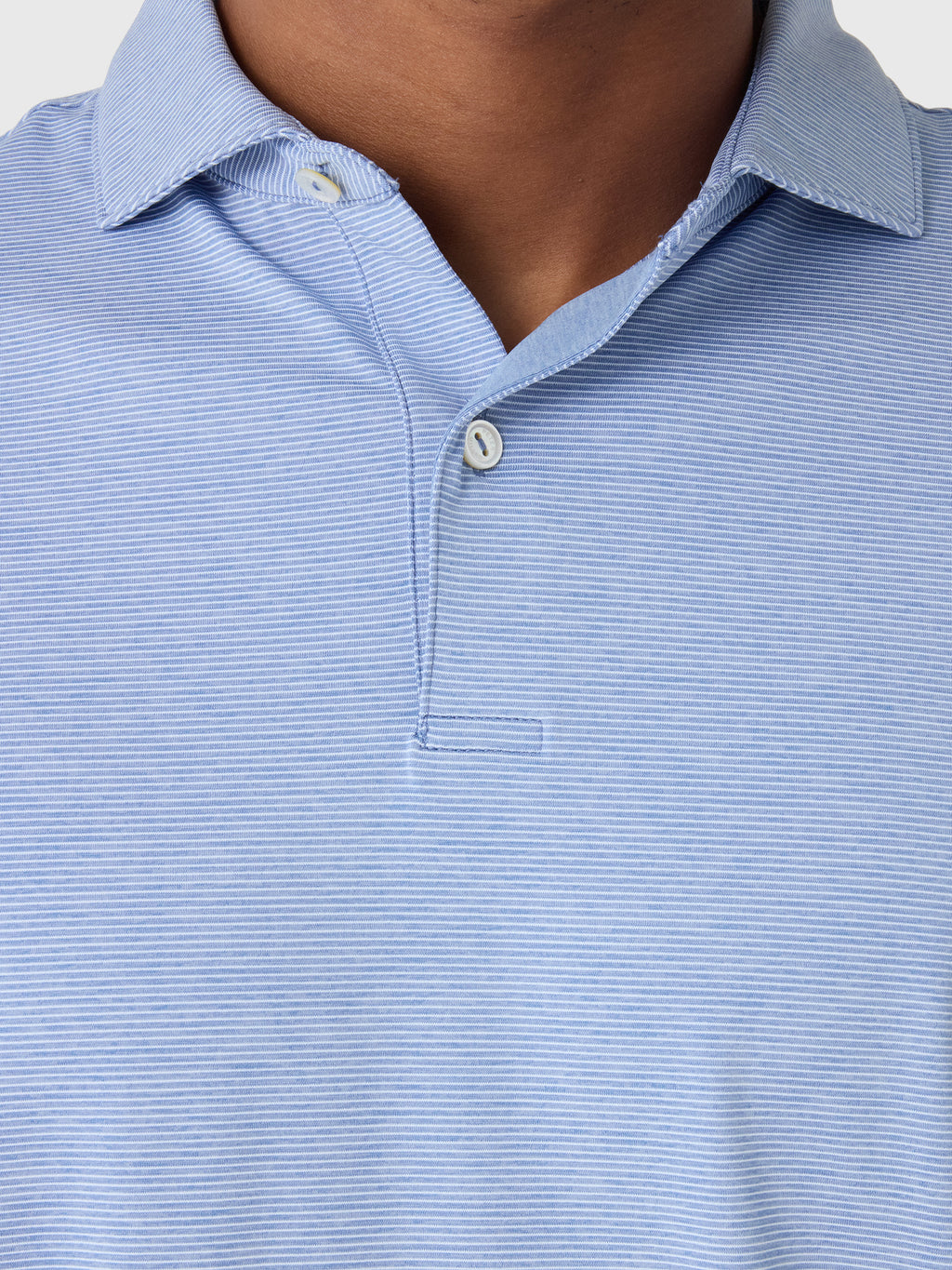 Peter Millar Crown Crafted Men's Treble Performance Jersey Polo - Saint Bernard