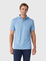 Peter Millar Crown Crafted Men's Campania Performance Jersey Polo - Saint Bernard