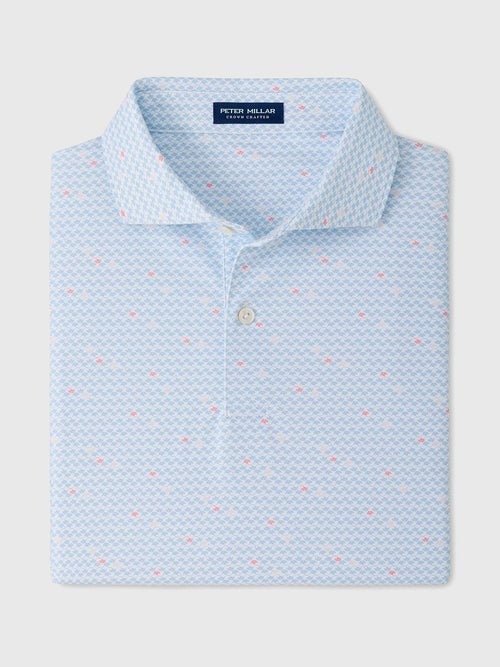 Peter Millar Crown Crafted Men's Gingko Performance Jersey Polo