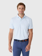 Peter Millar Crown Crafted Men's Gingko Performance Jersey Polo - Saint Bernard