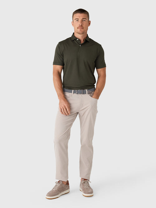 Peter Millar Crown Crafted Men's Empire Performance Jersey Polo - Saint Bernard