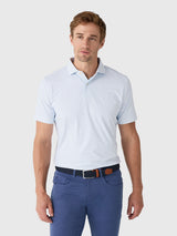 Peter Millar Crown Crafted Men's Corsica Performance Jersey Polo - Saint Bernard