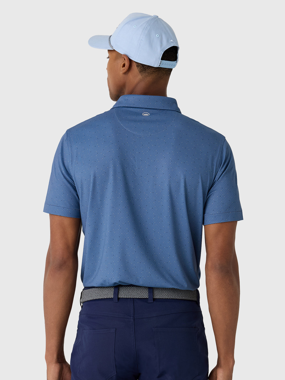 Peter Millar Crown Crafted Men's Tenuto Performance Jersey Polo - Saint Bernard