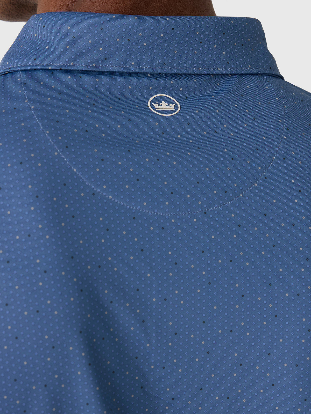 Peter Millar Crown Crafted Men's Tenuto Performance Jersey Polo - Saint Bernard