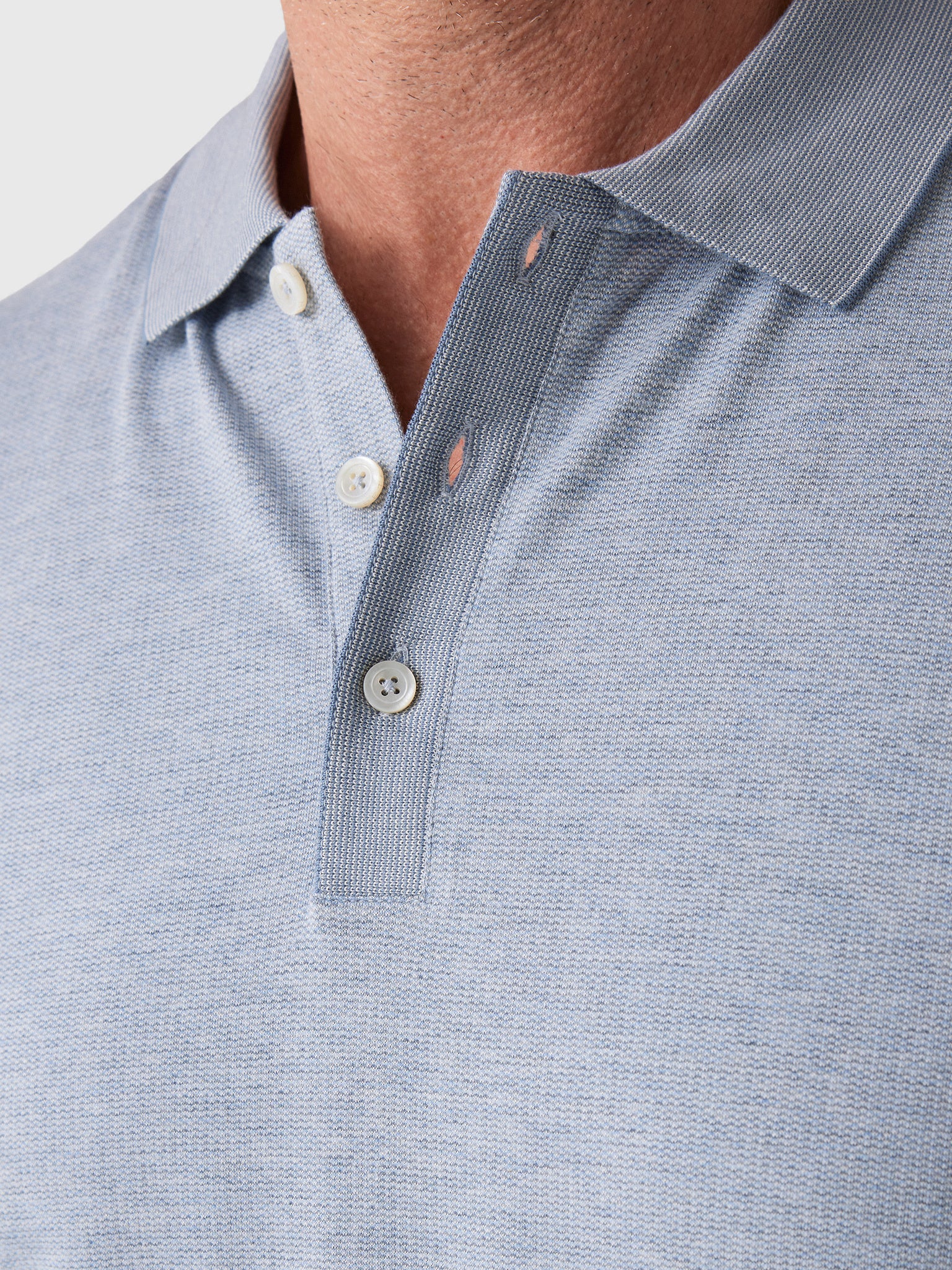 Peter Millar Crown Crafted Men's Barnes Short-Sleeve Knit Polo - Saint Bernard
