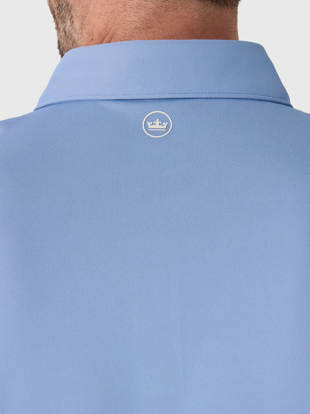 Peter Millar Crown Crafted Men's Soul Performance Mesh Polo - Saint Bernard