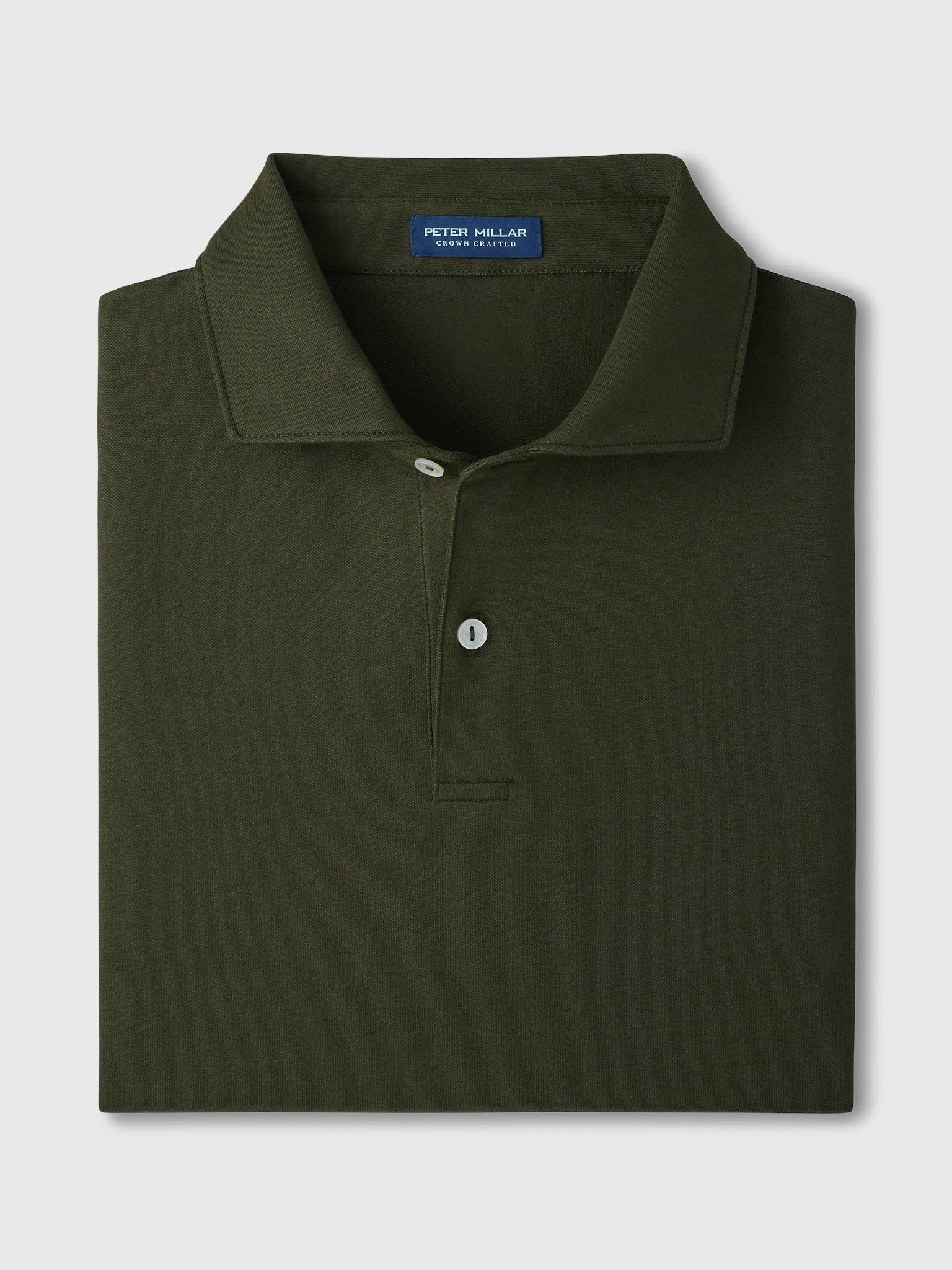 Peter Millar Crown Crafted Men's Albatross Cotton Blend Piqué Polo - Saint Bernard