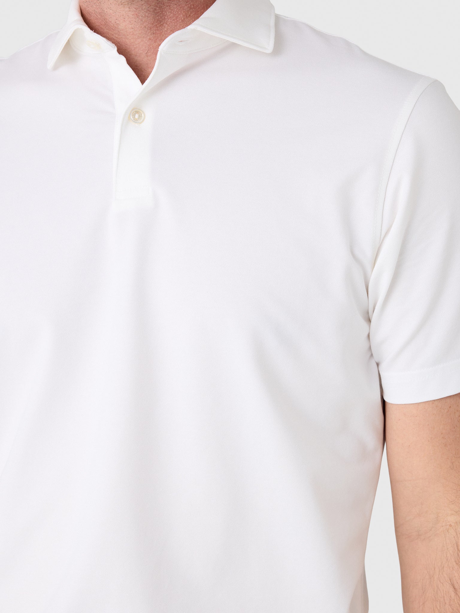 Peter Millar Crown Crafted Men's Albatross Cotton Blend Piqué Polo - Saint Bernard