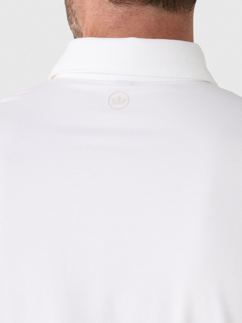 Peter Millar Crown Crafted Men's Albatross Cotton Blend Piqué Polo - Saint Bernard