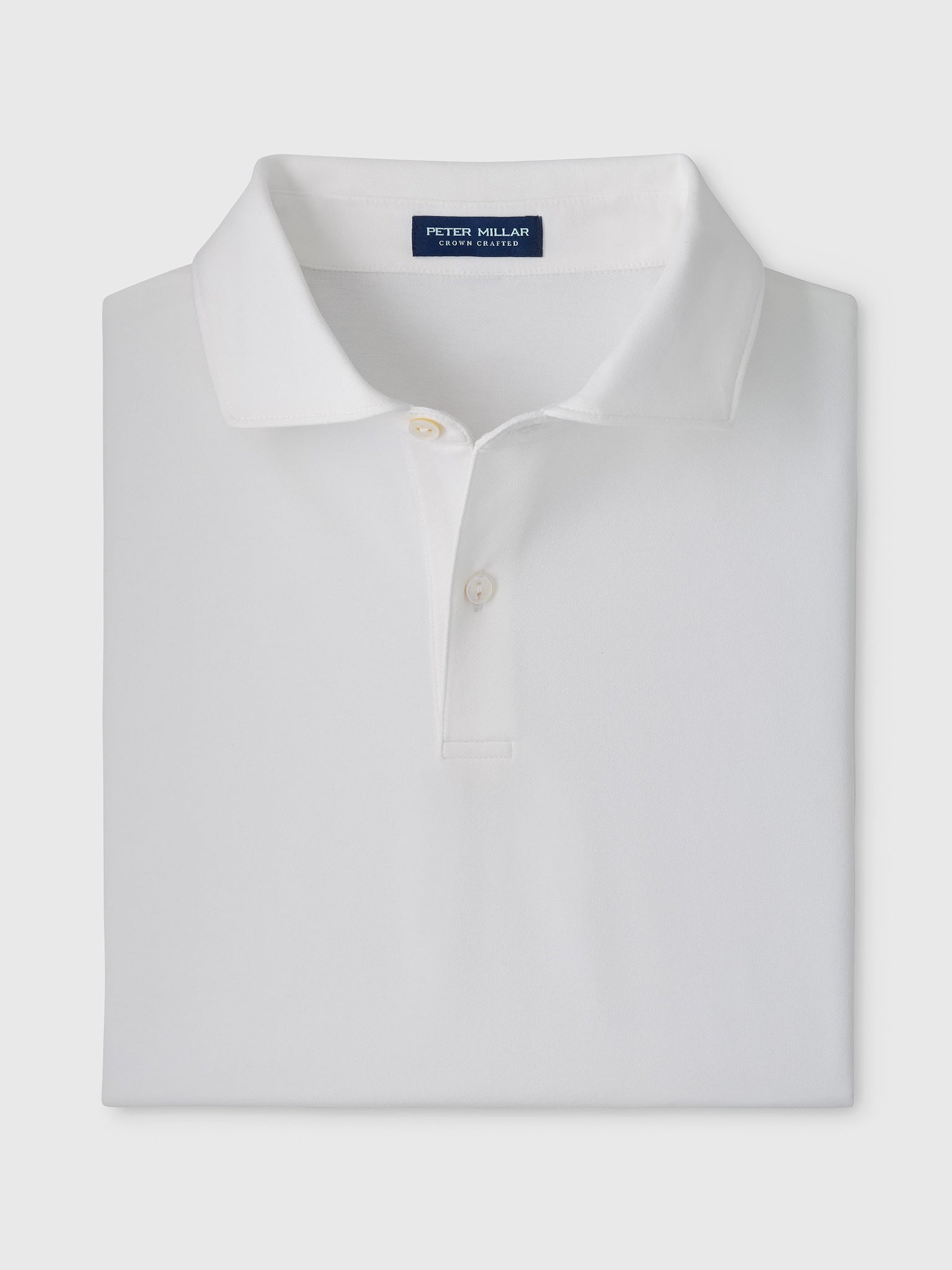 Peter Millar Crown Crafted Men's Albatross Cotton Blend Piqué Polo - Saint Bernard