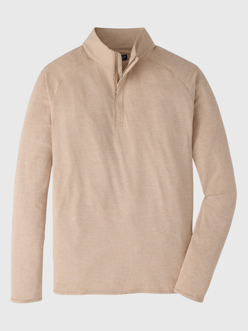 Peter Millar Crown Crafted Men's Stealth Stripe Performance Quarter-Zip
