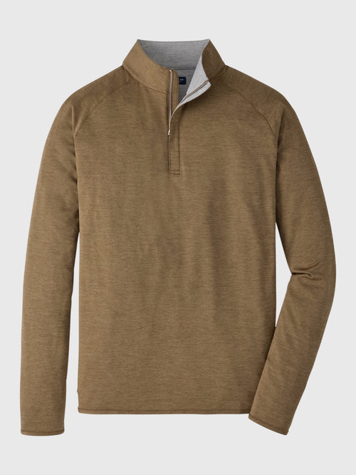 Peter Millar Crown Crafted Men's Stealth Performance Quarter-Zip