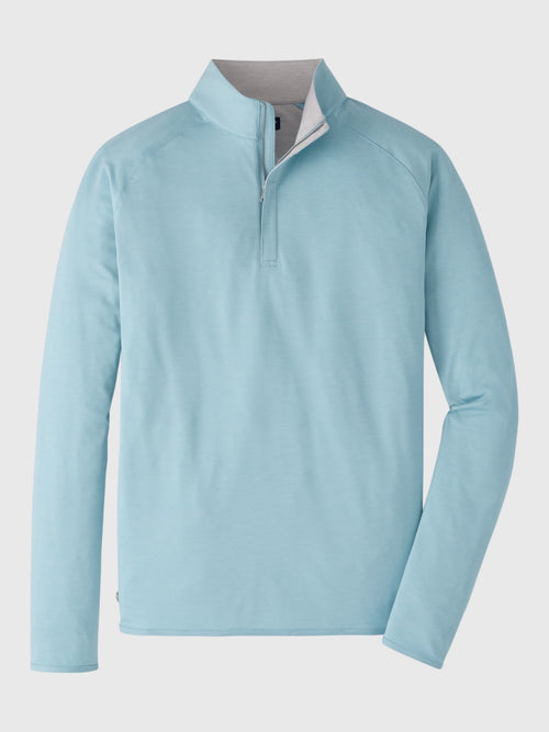 Peter Millar Crown Crafted Men's Stealth Performance Quarter-Zip