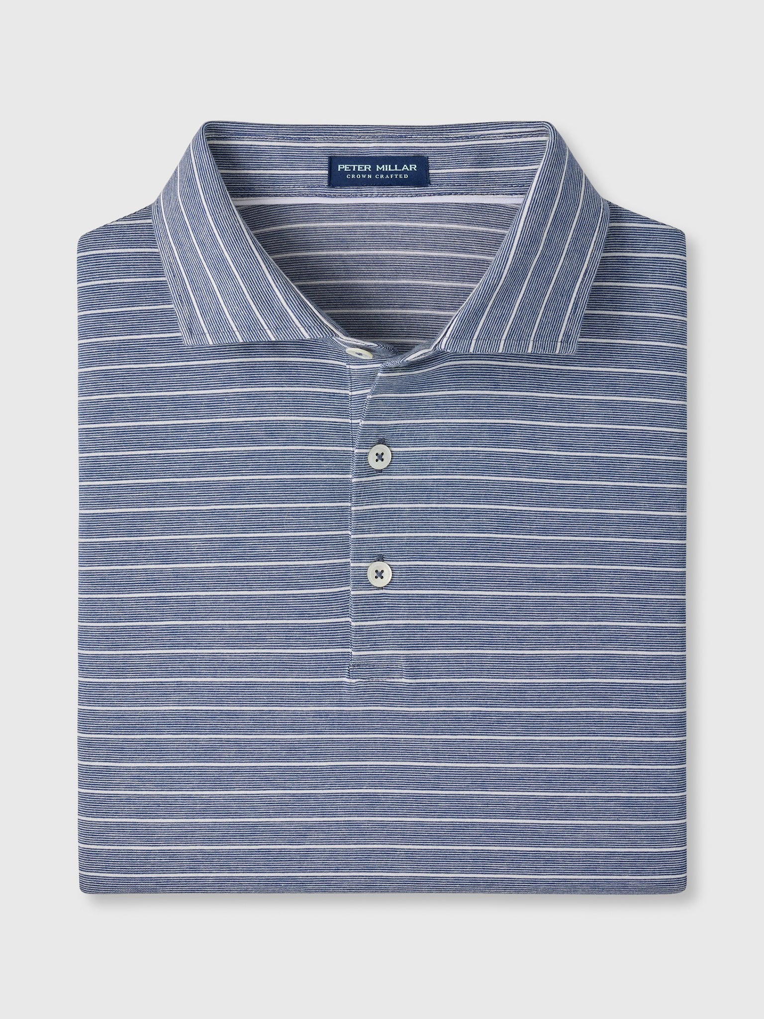 Peter Millar Crown Crafted Men's Excursionist Flex Striped Polo