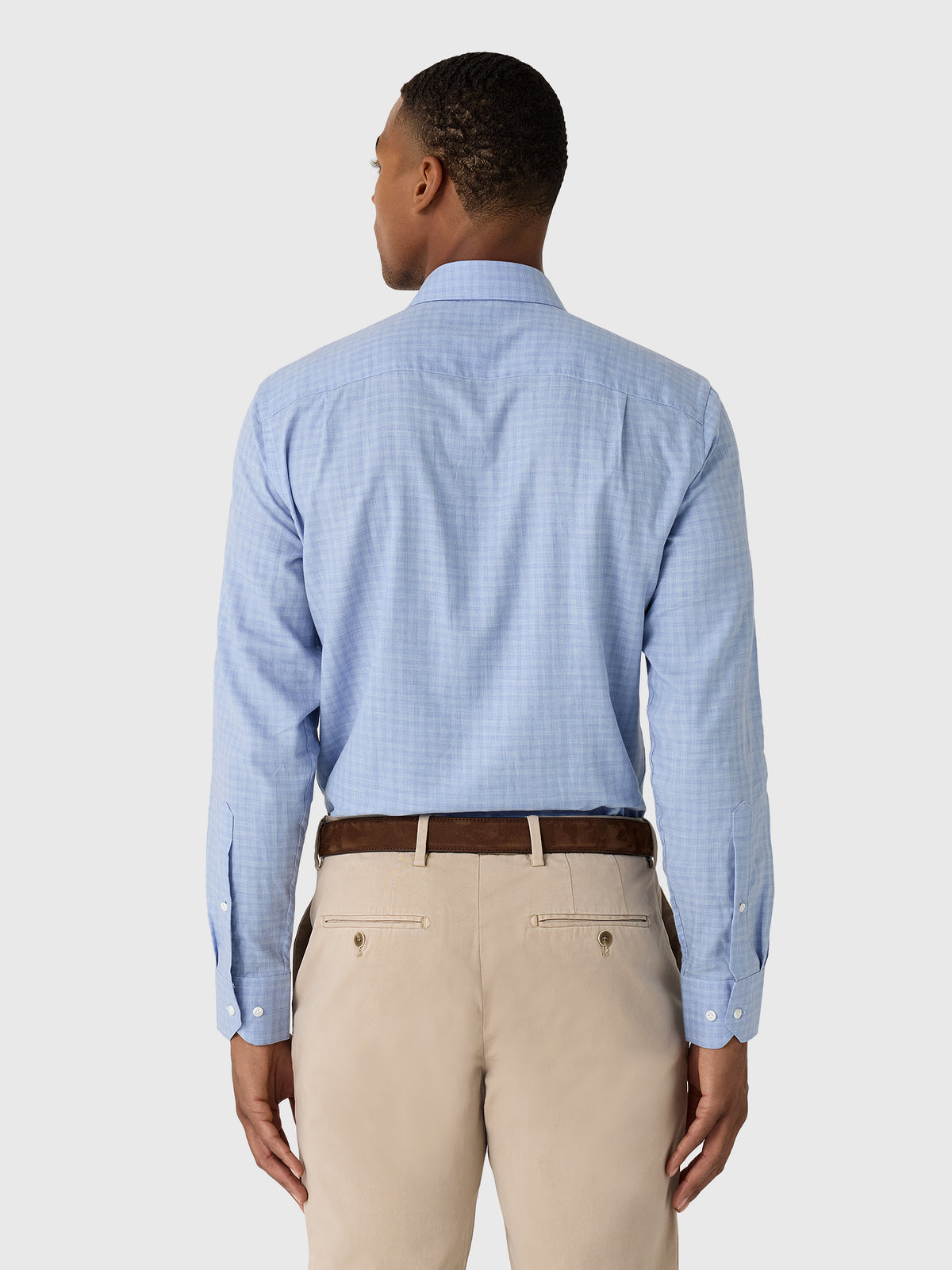 Peter Millar Crown Crafted Men's Felix Cotton Sport Shirt - Saint Bernard