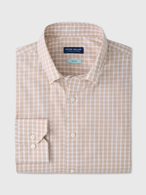 Peter Millar Crown Crafted Men's Chester Cotton Sport Shirt