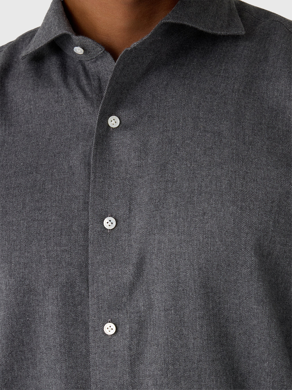 Peter Millar Crown Crafted Men's Brixen Italian Flannel Sport Shirt - Saint Bernard