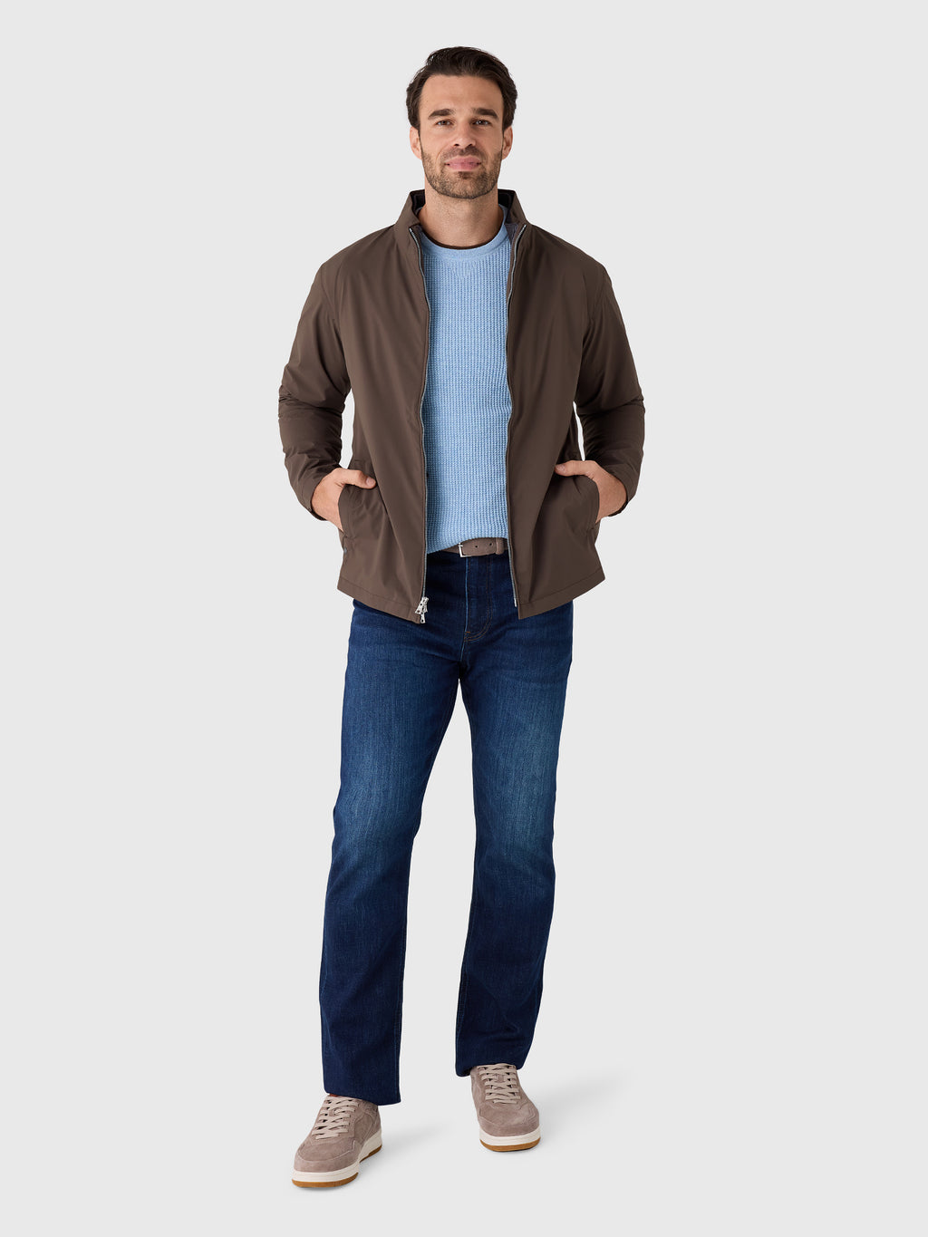 Peter Millar Crown Crafted Men's Ryder 3-in-1 Jacket - Saint Bernard