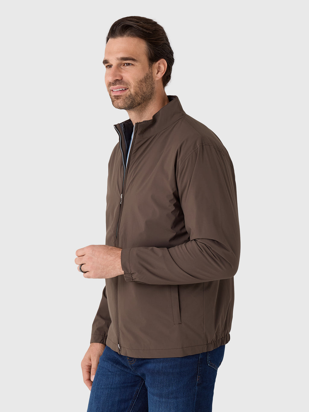 Peter Millar Crown Crafted Men's Ryder 3-in-1 Jacket - Saint Bernard