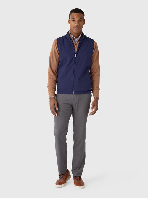 Peter Millar Crown Crafted Men's Ryder Reversible Vest - Saint Bernard