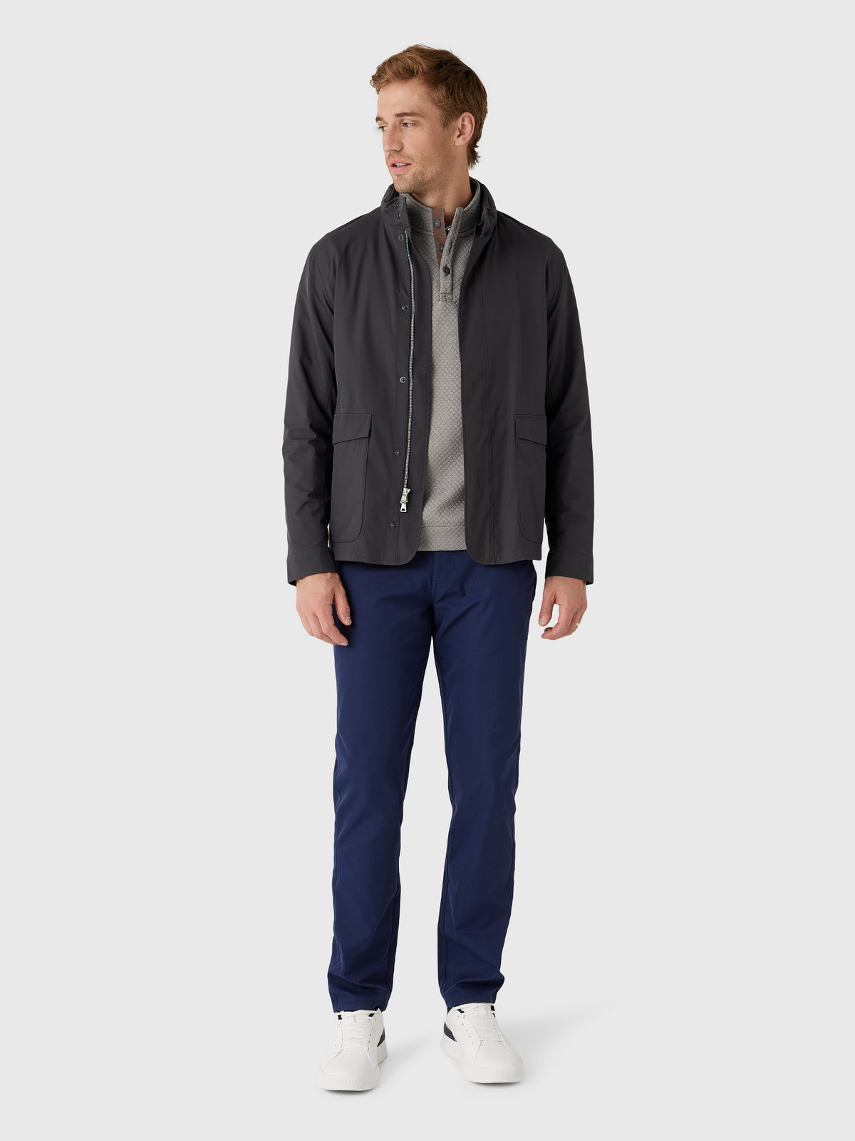 Peter Millar Crown Crafted Men's Discovery Field Jacket - Saint Bernard