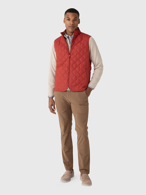 Peter Millar Crown Men's Essex Vest - Saint Bernard
