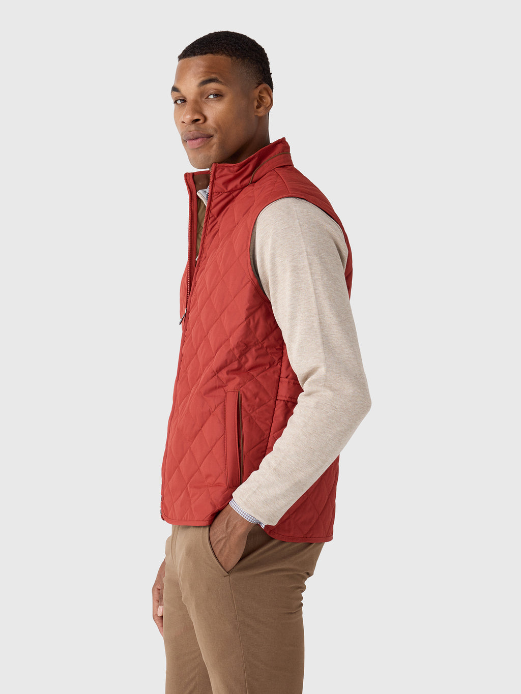 Peter Millar Crown Men's Essex Vest - Saint Bernard