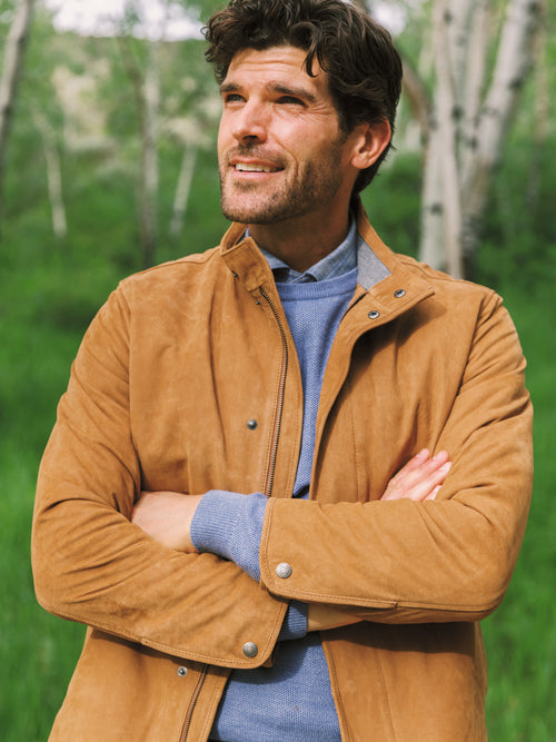 Peter Millar Crown Men's Norwalk Nubuck Coat
